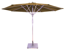 Galtech 781 11' Deluxe Commercial Four Pulley Lift Outdoor Market Umbrella