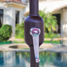 Galtech 789 11' Aluminum Outdoor Market Umbrella with Deluxe Auto Tilt