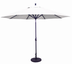 Galtech 789 11' Aluminum Outdoor Market Umbrella with Deluxe Auto Tilt