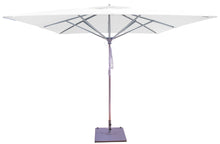 Galtech 792 10' x 10' Deluxe Commercial Four Pulley Lift Outdoor Market Umbrella