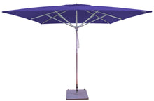 Galtech 792 10' x 10' Deluxe Commercial Four Pulley Lift Outdoor Market Umbrella