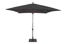 Galtech 799 10'x10' Square Aluminum Outdoor Market Umbrella with Deluxe Auto Tilt