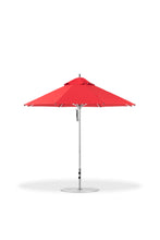 Frankford 854CAM 9' Greenwich Pulley Lift Aluminum Market Umbrella