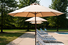 7.5' Monterey Crank Lift Fiberglass Market Umbrella- No Tilt