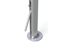 Frankford 882ARU-R 8.5' x 11' Aurora Aluminum Auto Til Cantilever Outdoor Market Umbrella