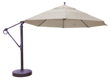 Galtech 899 13' Lift and Tilt Cantilever Aluminum Outdoor Market Umbrella
