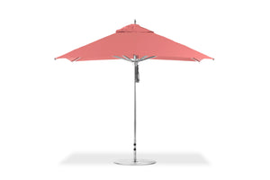 Frankford 883CAM 10' x 10'' G-Series Greenwich Pulley Lift Giant Aluminum Market Umbrella