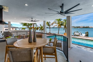 Admiral 50" Round Teak Outdoor Table