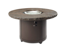 Outdoor Greatroom BC-20-MNB Beacon Round Gas Fire Pit Table