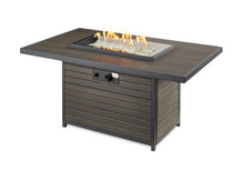 Outdoor Greatroom BRK-1224 Brooks Rectangular Gas Fire Pit Table