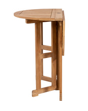 Teak Outdoor Drop Leaf Bar Table