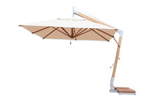 Bambrella Concrete and Bamboo Base System for Levante Side Wind Cantilever