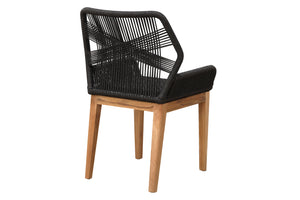 Beverly Rope & Teak Outdoor Dining Chair