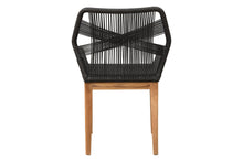 Beverly Rope & Teak Outdoor Dining Chair