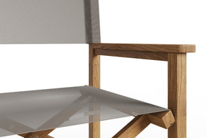 Curated Maison Cateline 5-Piece Square Teak Outdoor Dining Set