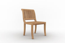 Curated Maison Clement 5-Piece Round Teak Outdoor Dining Set