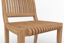 Curated Maison Clement 5-Piece Round Teak Outdoor Dining Set
