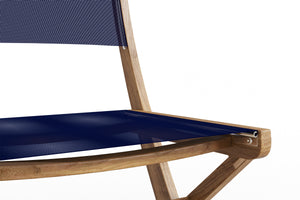 Curated Maison Lucas 3-Piece Round Teak Outdoor Bistro Set with Folding Table
