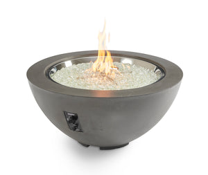Outdoor Greatroom CV-30 Cove 42" Round Concrete Gas Fire Pit Bowl