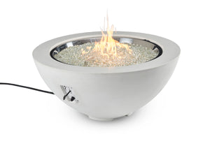 Outdoor Greatroom CV-30 Cove 42" Round Concrete Gas Fire Pit Bowl