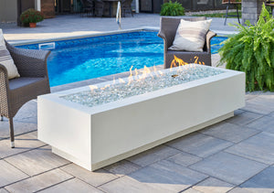 Outdoor Greatroom CV-72 Cove 72" Concrete Linear Gas Fire Pit Table