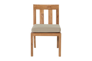 Chatsworth Outdoor Armless Dining Chair Replacement Cushion