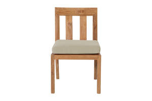 Chatsworth Outdoor Armless Dining Chair Replacement Cushion