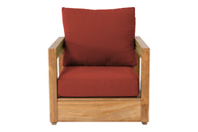 5 pc Chatsworth Teak Deep Seating Deluxe Sofa with 24"x42" Coffee Table. Sunbrella Cushion