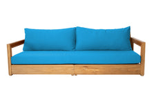 Chatsworth Teak Outdoor Deluxe Sofa. Sunbrella Cushion