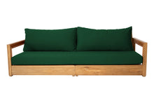 Chatsworth Teak Outdoor Deluxe Sofa. Sunbrella Cushion