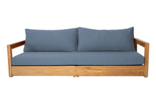 Chatsworth Teak Outdoor Deluxe Sofa. Sunbrella Cushion