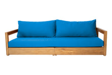 Chatsworth Teak Outdoor Deluxe Sofa. Sunbrella Cushion