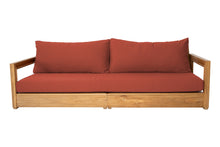 Chatsworth Teak Outdoor Deluxe Sofa. Sunbrella Cushion
