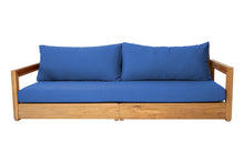 Chatsworth Teak Outdoor Deluxe Sofa. Sunbrella Cushion