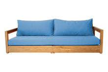 Chatsworth Teak Outdoor Deluxe Sofa. Sunbrella Cushion