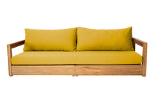 Chatsworth Teak Outdoor Deluxe Sofa. Sunbrella Cushion