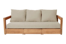 Chatsworth Teak Outdoor Modular Sofa. Sunbrella Cushion