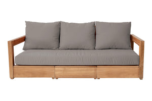 Chatsworth Teak Outdoor Modular Sofa. Sunbrella Cushion