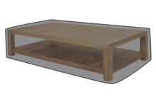 Chatsworth Teak Outdoor 72" Rectangular Coffee Table WeatherMAX Outdoor Weather Cover