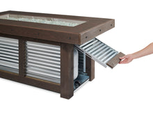 Outdoor Greatroom DENBR-1242 Denali Brew Concrete Linear Gas Fire Pit Table