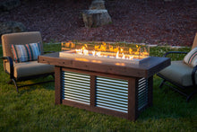 Outdoor Greatroom DENBR-1242 Denali Brew Concrete Linear Gas Fire Pit Table
