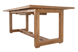 Chatsworth 79"/102.5" Teak Outdoor Expansion Dining Table