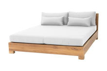 Westgate Teak Outdoor Daybed. Sunbrella Cushion.