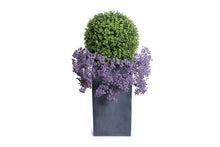 Enduraleaf 40" Boxwood Ball w/ Gypsophyla in Column Planter