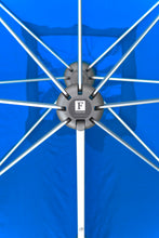 Frankford 883ECU 10' x 10' Square Eclipse Crank Lift Cantilever Outdoor Market Umbrella