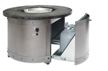 Outdoor Greatroom ED-20 Edison Concrete Round Gas Fire Pit Table