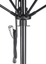 Frankford 854FM 9' Monterey Pulley Lift Fiberglass Market Umbrella
