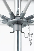 Frankford 883FM 10' x 10' G-Series Monterey Pulley Lift Giant Fiberglass Market Umbrella