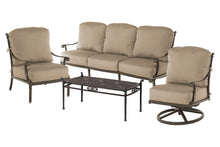 Hanamint 4 pc Grand Tuscany Deep Seating Sofa Set with Coffee Table