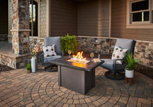 Outdoor Greatroom HVG-1224 Grey Havenwood Concrete Linear Gas Fire Pit Table